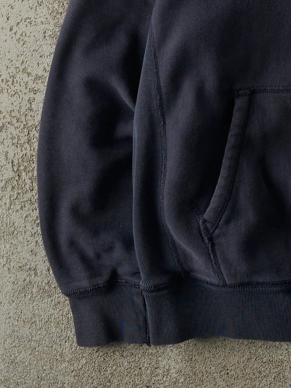 Vintage 90s Navy Blue Embroidered Gap Hoodie (S/M) sold by Rebalance Vintage product image thumbnail 3