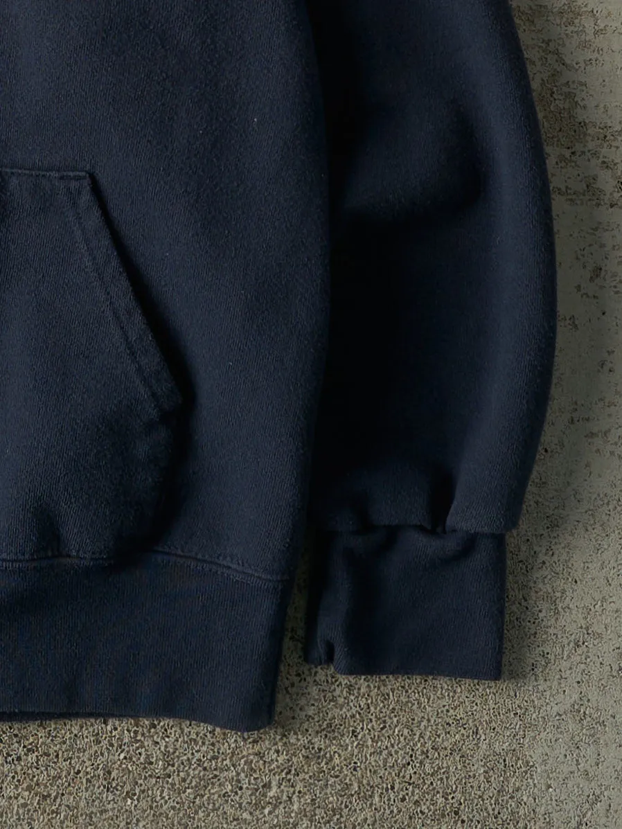 Vintage Y2K Navy Blue US Navy Hoodie (M/L) sold by Rebalance Vintage product image thumbnail 3