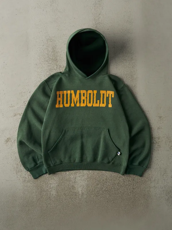Vintage Y2K Washed Green Humboldt Russell Athletic Hoodie (S) sold by Rebalance Vintage
