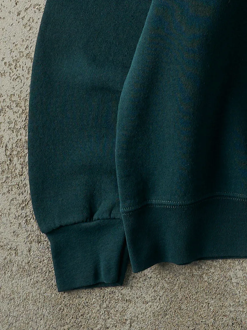 Vintage 90s Green Blank Crewneck (M/L) sold by Rebalance Vintage product image thumbnail 3