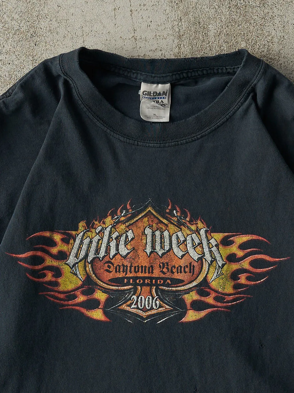 Vintage 06' Faded Black Daytona Beach Bike Week Tee (L/XL) sold by Rebalance Vintage product image thumbnail 3