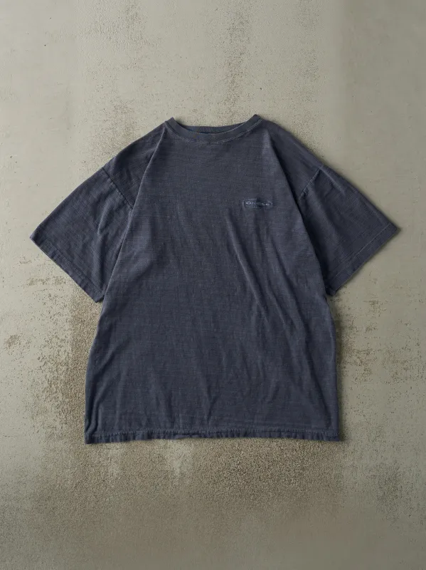 Vintage 90s Navy Blue O'Neill Embroidered Striped Tee (L/XL) sold by Rebalance Vintage