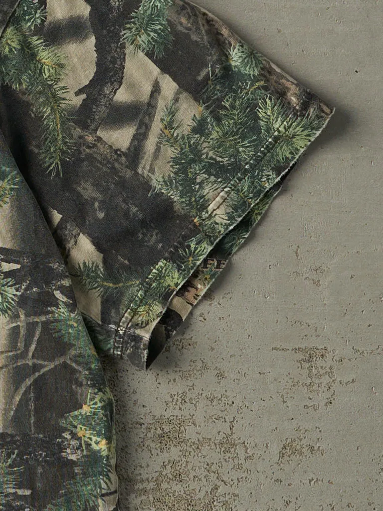 Vintage Y2K Camo Cabela's X Seclusion 3D Camo Pocket Tee (L/XL) sold by Rebalance Vintage product image thumbnail 3