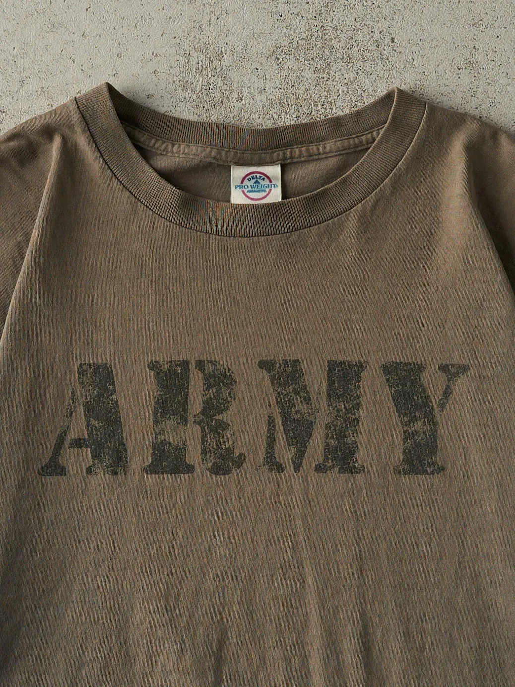 Vintage Y2K Green US Army Tee (L/XL) sold by Rebalance Vintage product image thumbnail 2