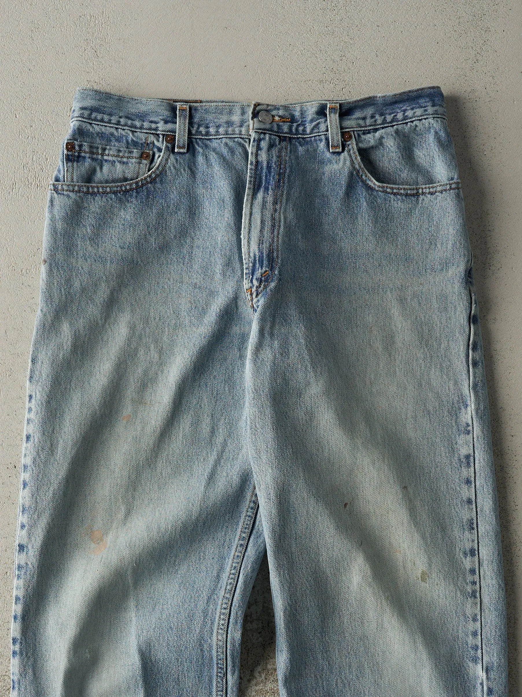 Vintage 90s Light Wash Levi's Jeans (33x33.5) sold by Rebalance Vintage product image thumbnail 4