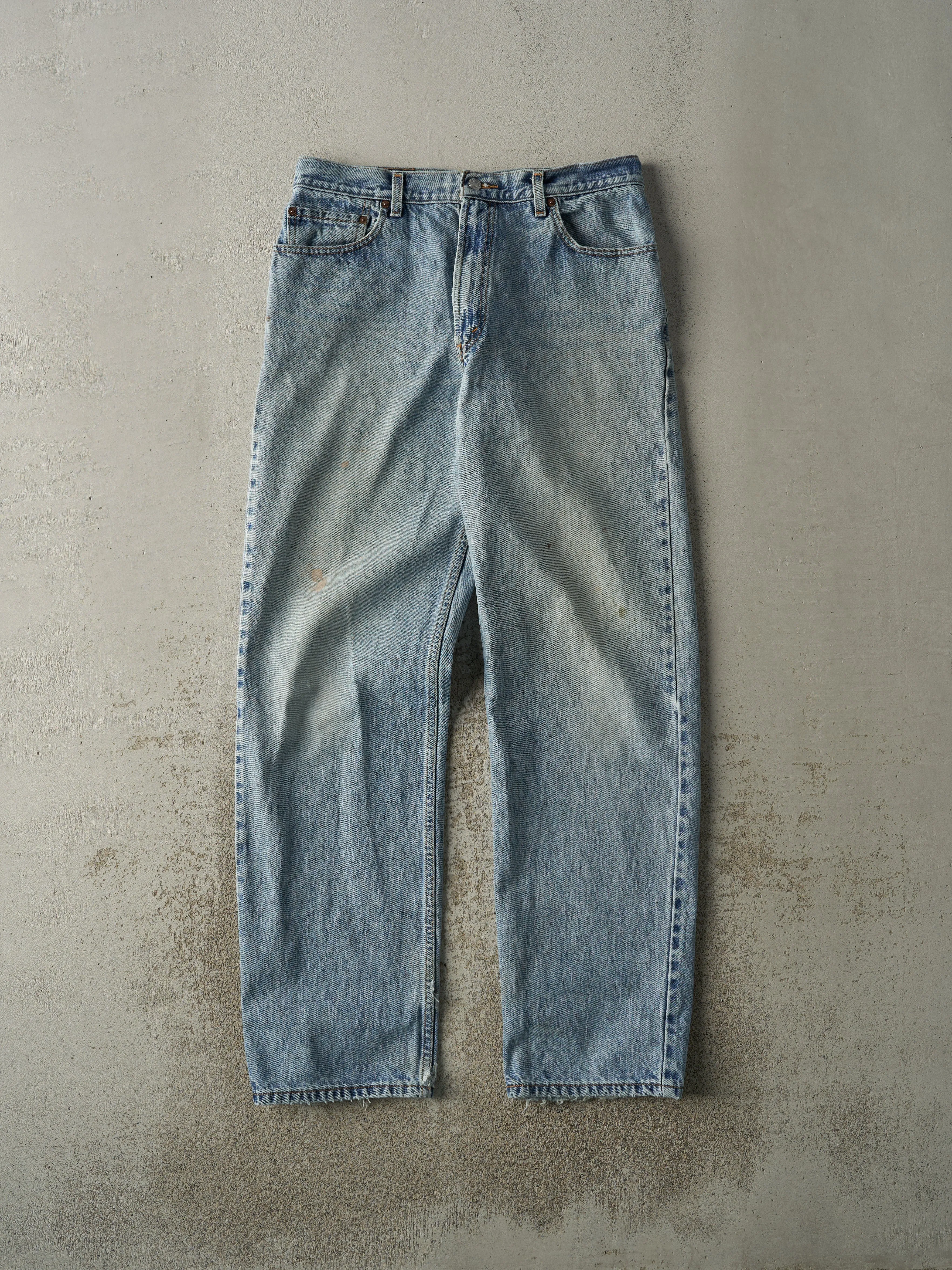 Vintage 90s Light Wash Levi's Jeans (33x33.5) sold by Rebalance Vintage