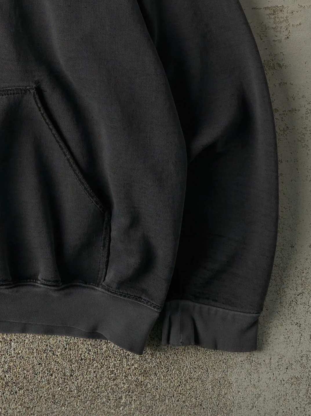 Vintage 90s Black Los Angeles Embroidered Hoodie (L/XL) sold by Rebalance Vintage product image thumbnail 4