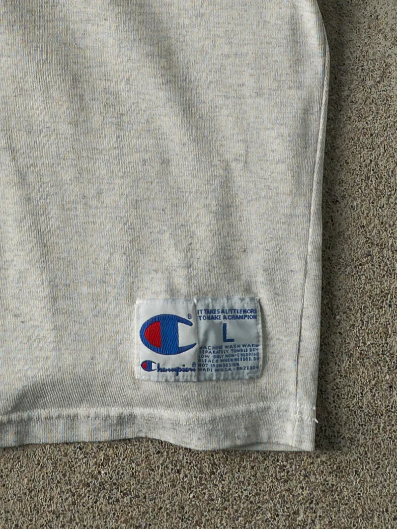 Vintage 90s Heather Grey Los Angeles Raiders Jersey Tee (XL) sold by Rebalance Vintage product image thumbnail 3