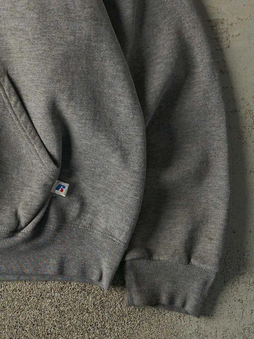 Vintage Y2K Grey Sardis Falcons Wrestling Russell Athletic Hoodie (L) sold by Rebalance Vintage product image thumbnail 4