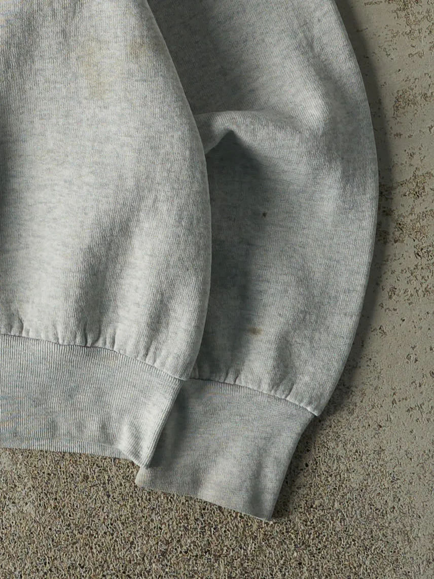 Vintage 90s Heather Grey Adidas Crewneck (L/XL) sold by Rebalance Vintage product image thumbnail 3