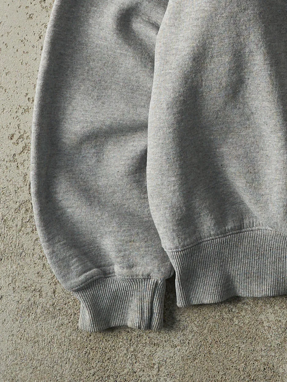 Vintage Y2K Grey Champion Embroidered Boxy Crewneck (XL/XXL) sold by Rebalance Vintage product image thumbnail 3