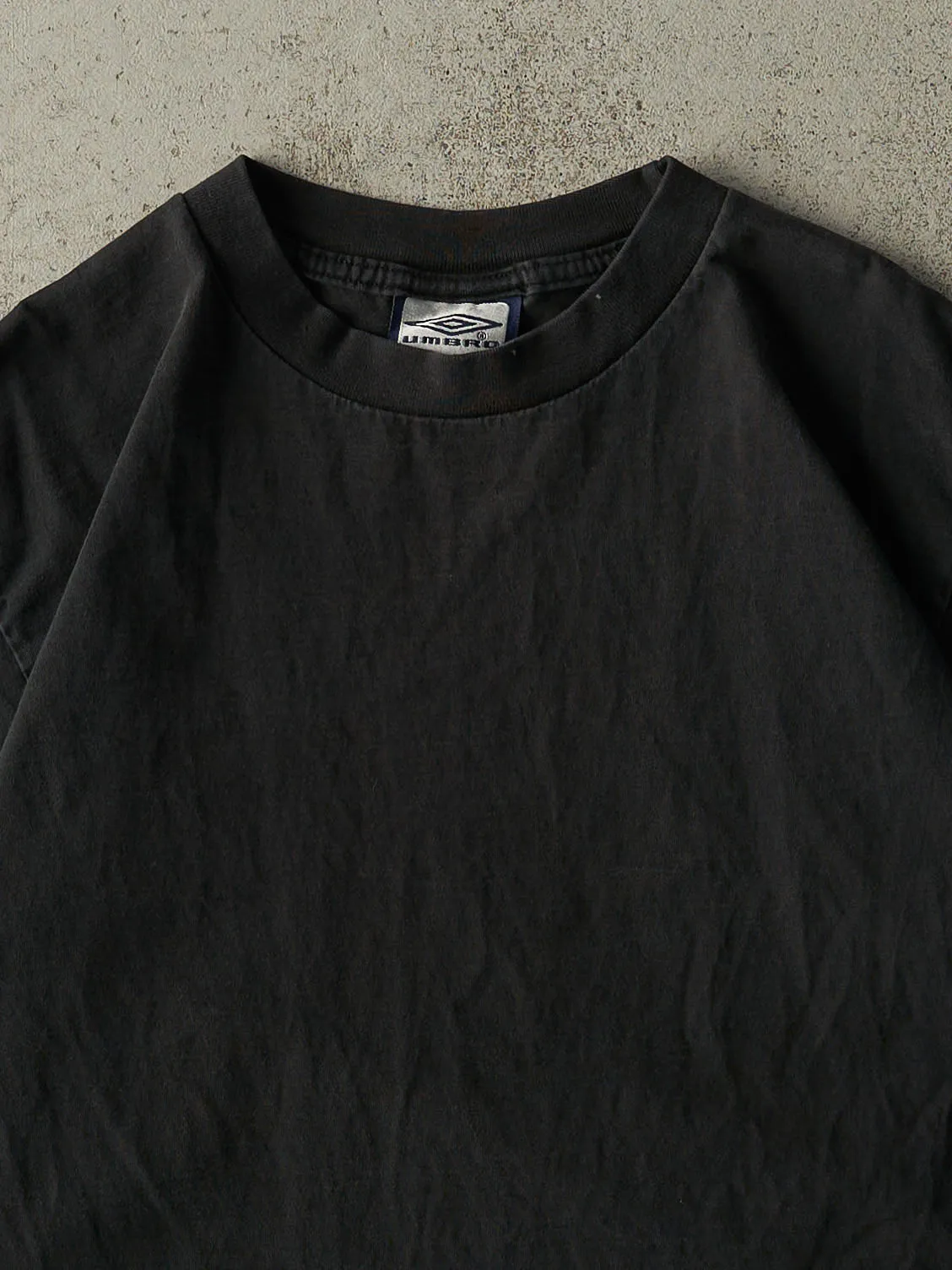 Vintage Y2K Faded Black Blank Tee (M/L) sold by Rebalance Vintage product image thumbnail 2