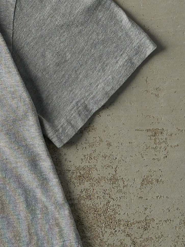 Vintage 90s Grey Polo by Ralph Lauren Tee (L/XL) sold by Rebalance Vintage product image thumbnail 3