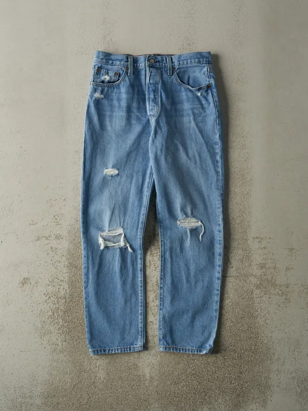 Vintage Y2K Light Wash Levi's 501 Jeans (30x27) sold by Rebalance Vintage