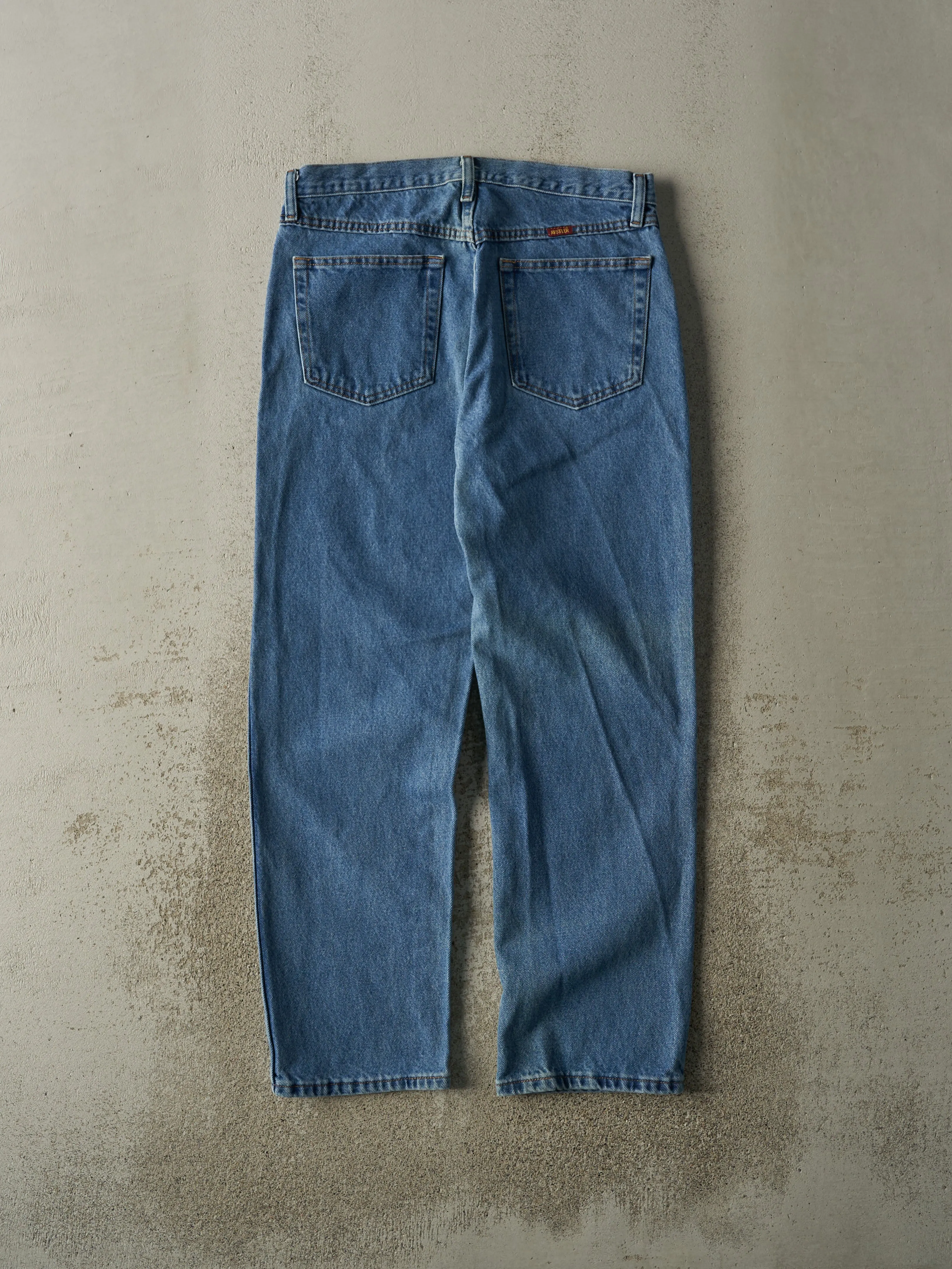 Vintage 90s Mid Wash Rustler Jeans (33x29) sold by Rebalance Vintage product image thumbnail 2