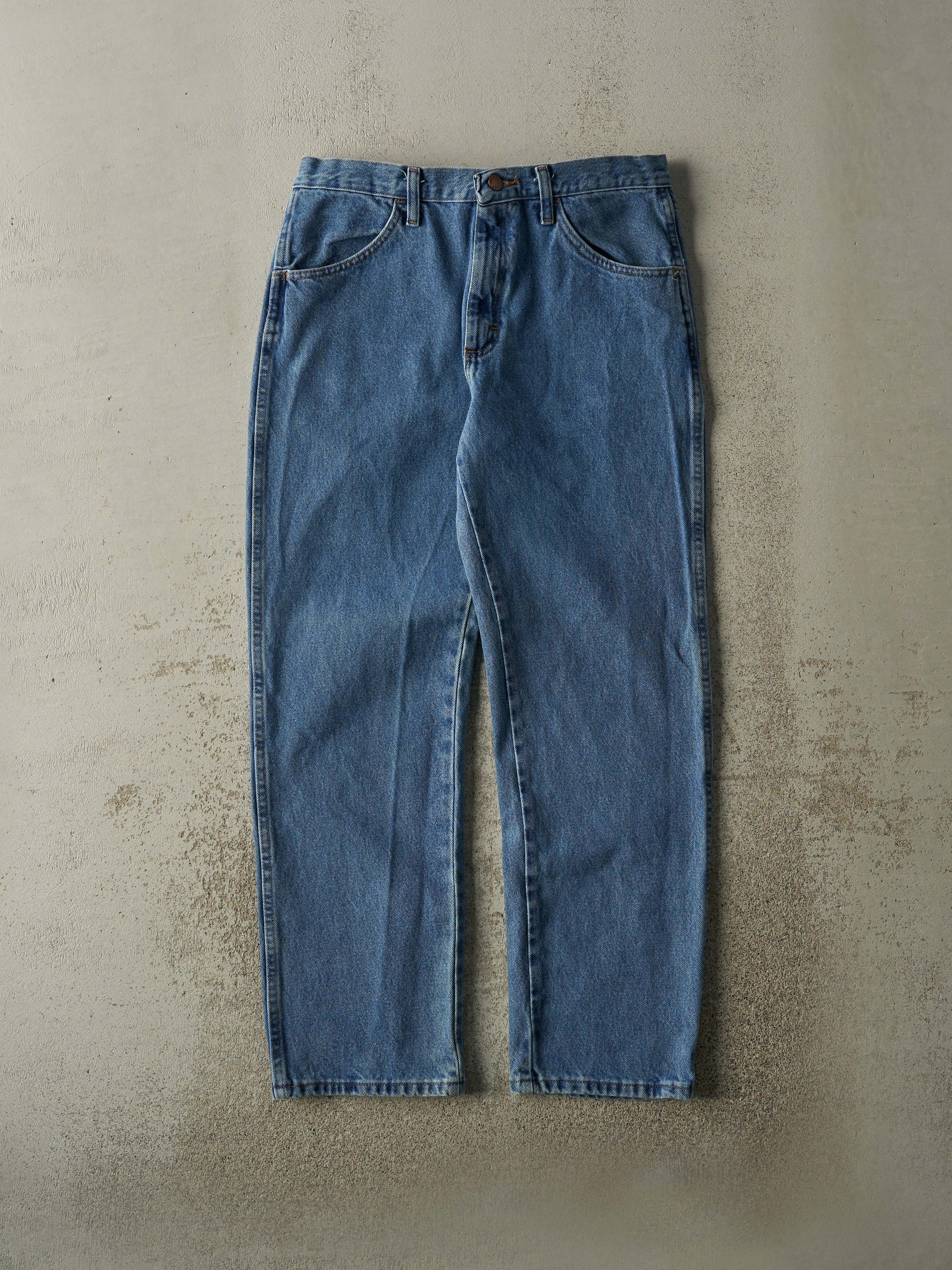 Vintage 90s Mid Wash Rustler Jeans (33x29) sold by Rebalance Vintage