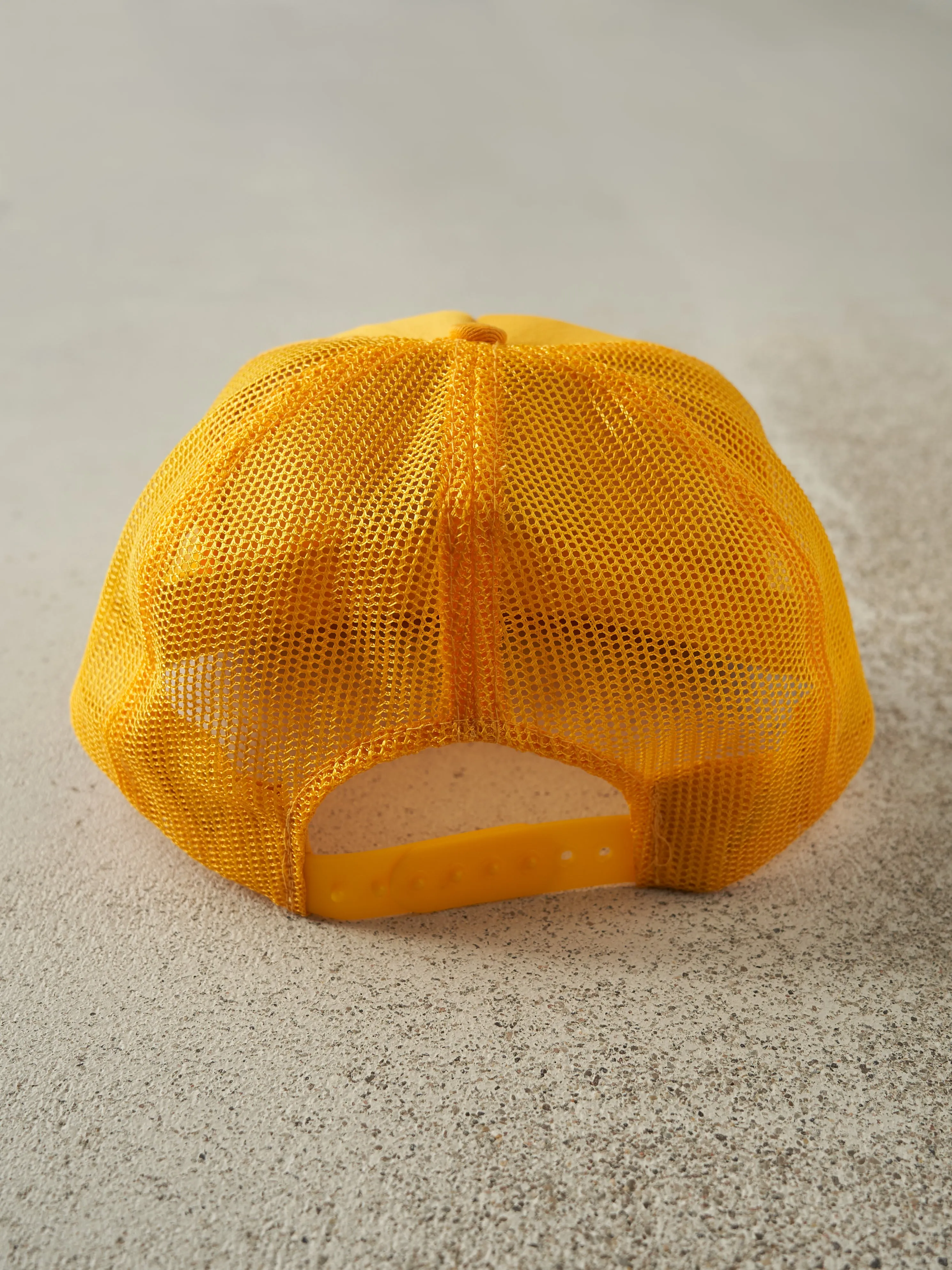 Vintage 80s Yellow Cactus Pete's Foam Trucker Hat sold by Rebalance Vintage product image thumbnail 3
