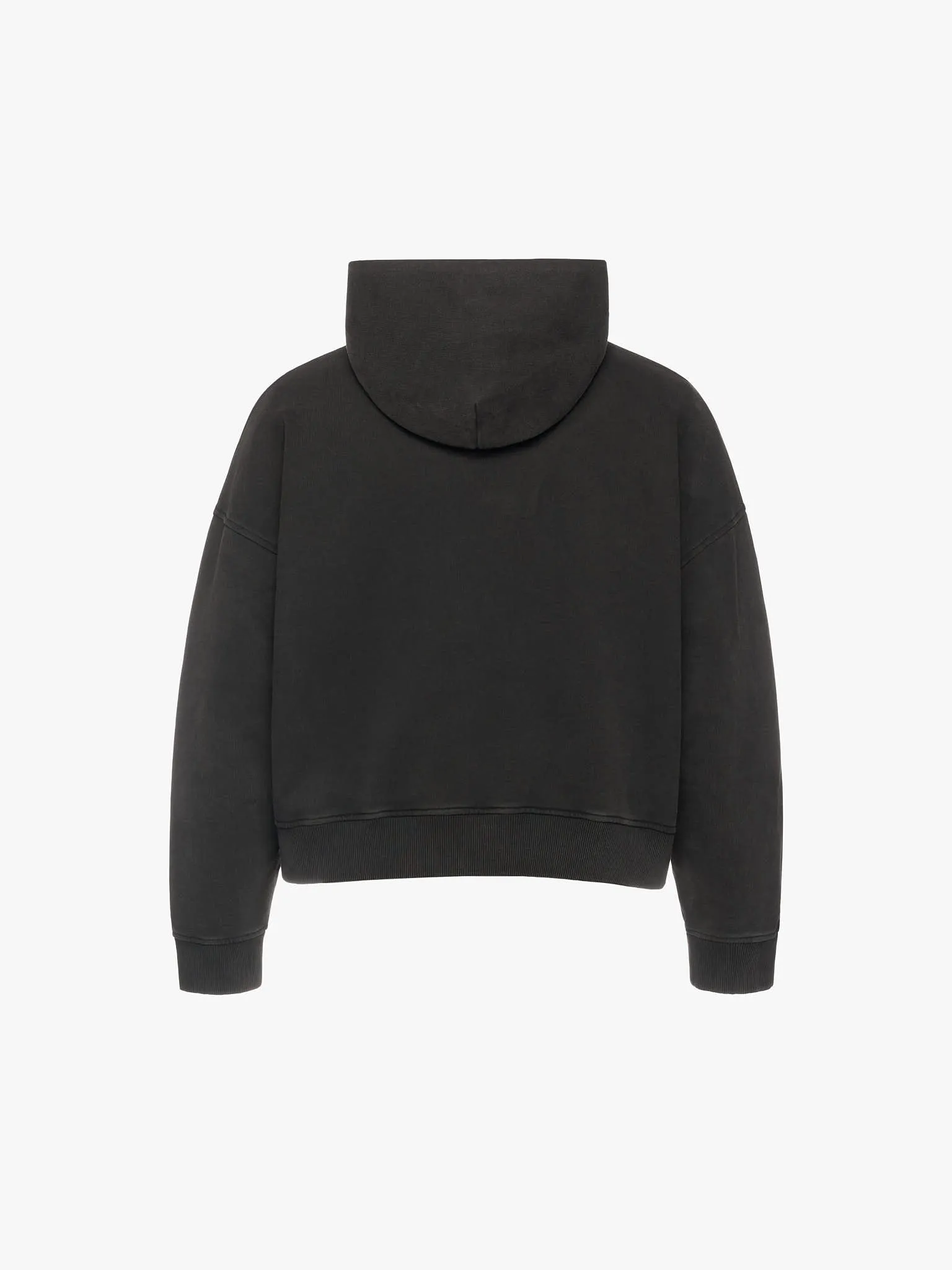 Everyday Boxy Hoodie – Jet Black sold by Rebalance Vintage product image thumbnail 3