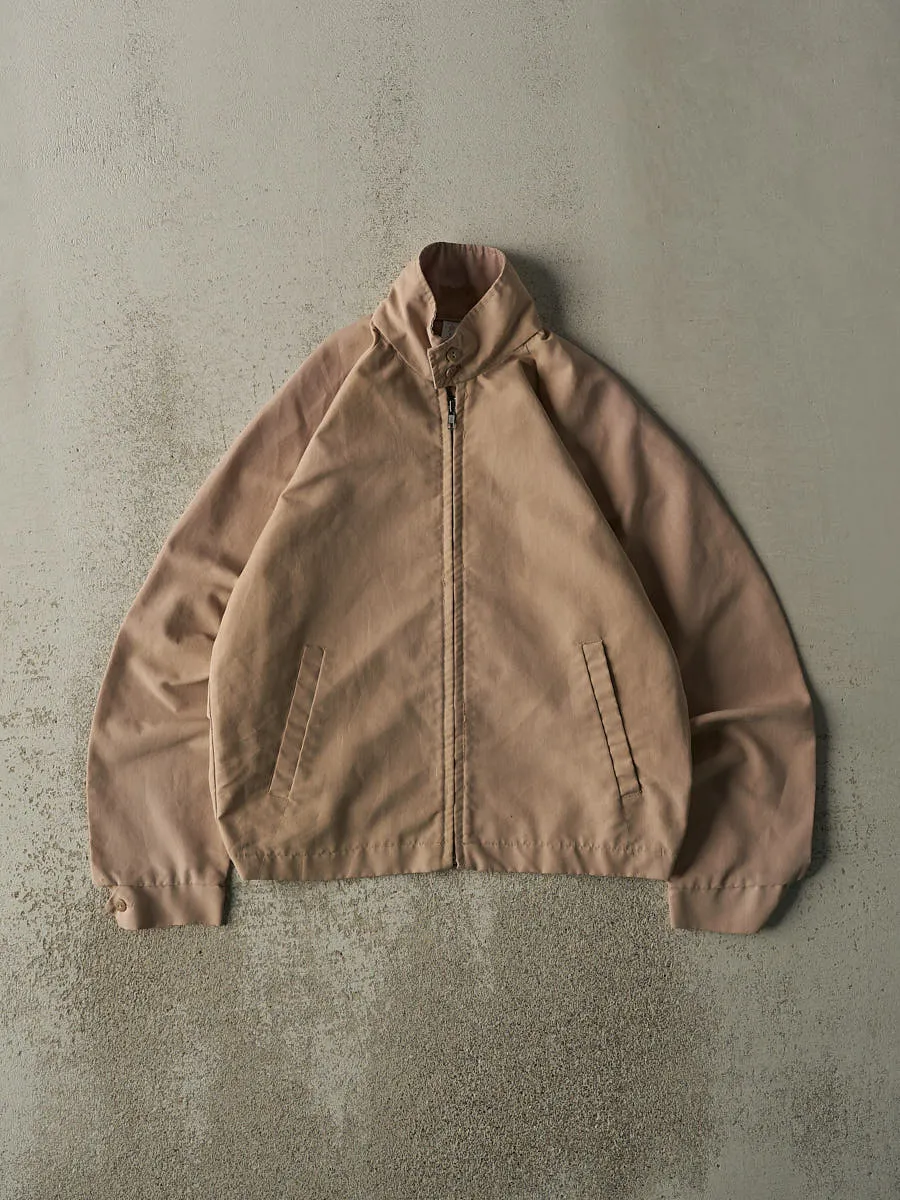 Vintage 80s Beige Harrington Jacket (S/M) sold by Rebalance Vintage