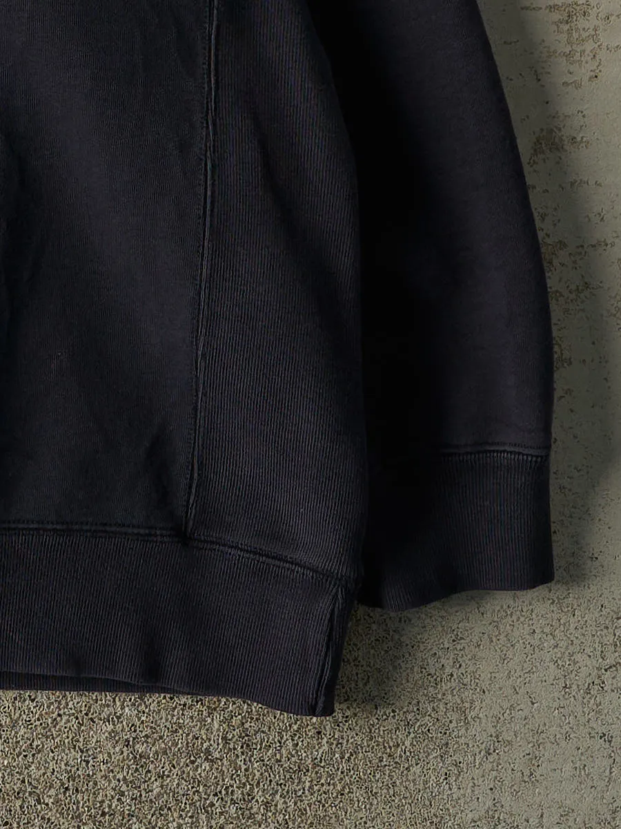 Vintage Y2K Navy Blue Eddie Bauer Logo Crewneck (XXL) sold by Rebalance Vintage product image thumbnail 3