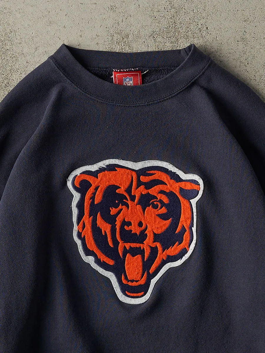 Vintage 90s Navy Blue Chicago Bears Embroidered Crewneck (L) sold by Rebalance Vintage product image thumbnail 2