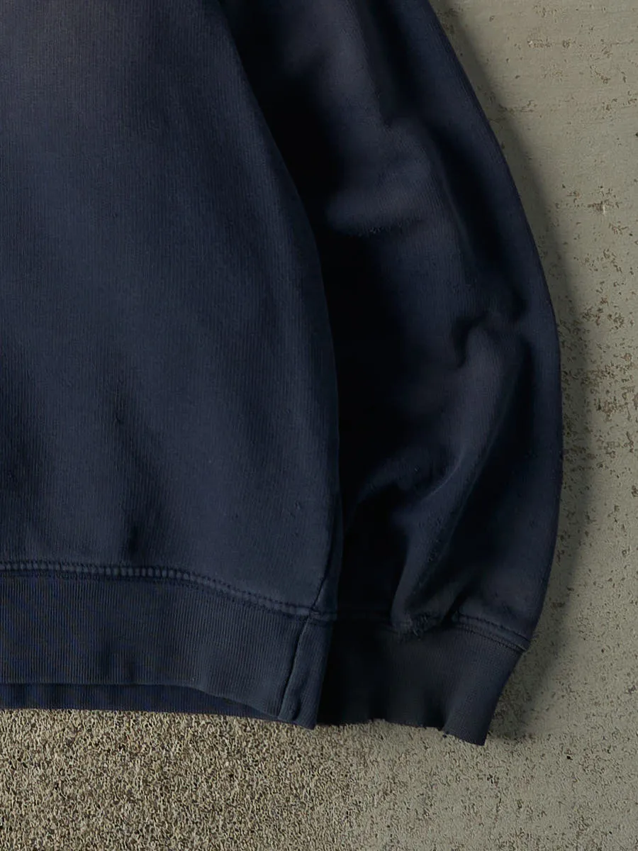 Vintage Y2K Navy Blue Nike Embroidered Crewneck (XL) sold by Rebalance Vintage product image thumbnail 3