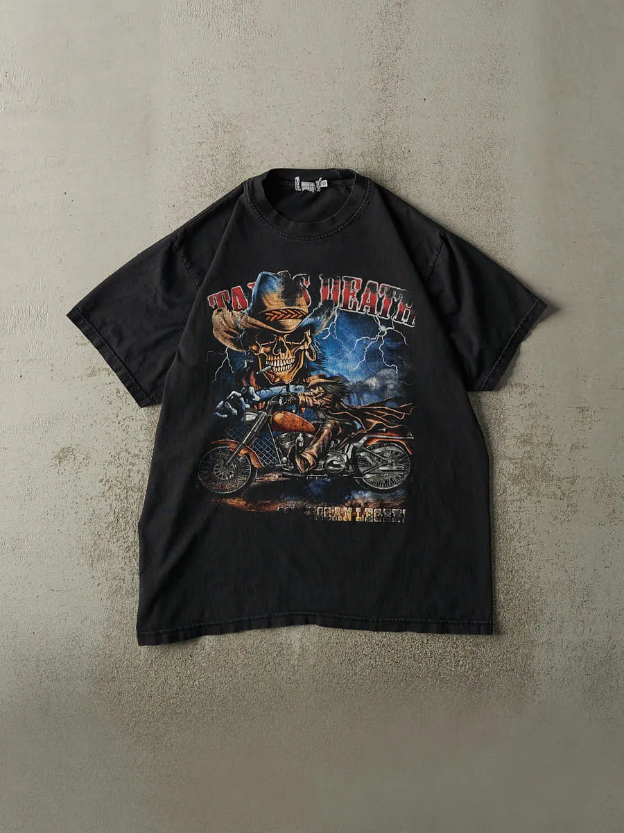 Vintage Y2K Black American Legend Biker Tee (L/XL) sold by Rebalance Vintage