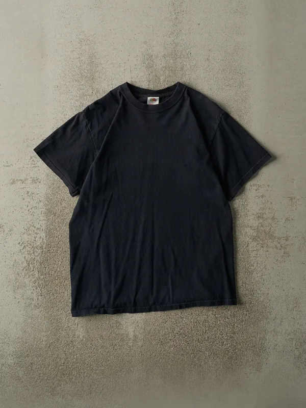 Vintage Y2K Faded Black Blank Tee (S/M) sold by Rebalance Vintage