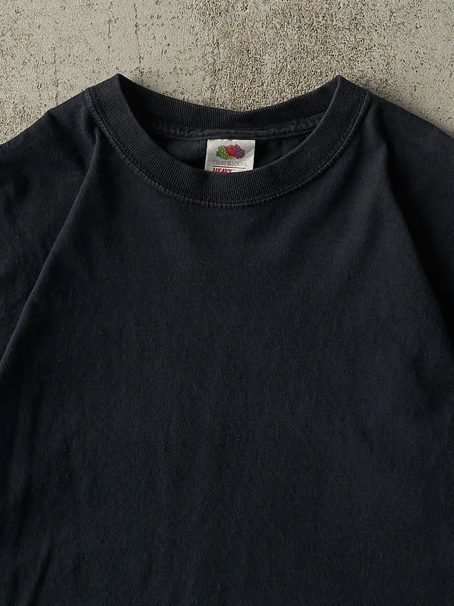 Vintage Y2K Faded Black Blank Tee (S/M) sold by Rebalance Vintage product image thumbnail 2