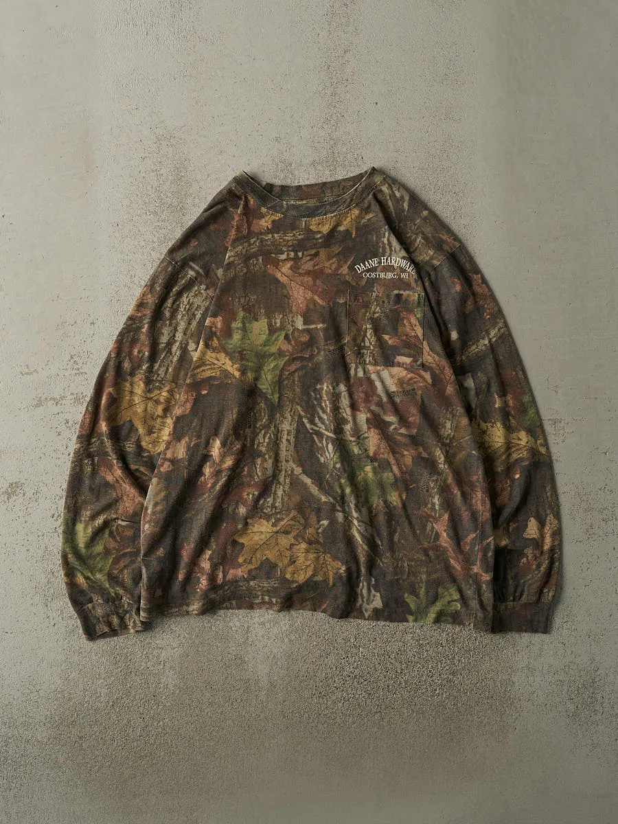 Vintage Y2K Camo Advantage Camo Pocket Long Sleeve (L) sold by Rebalance Vintage