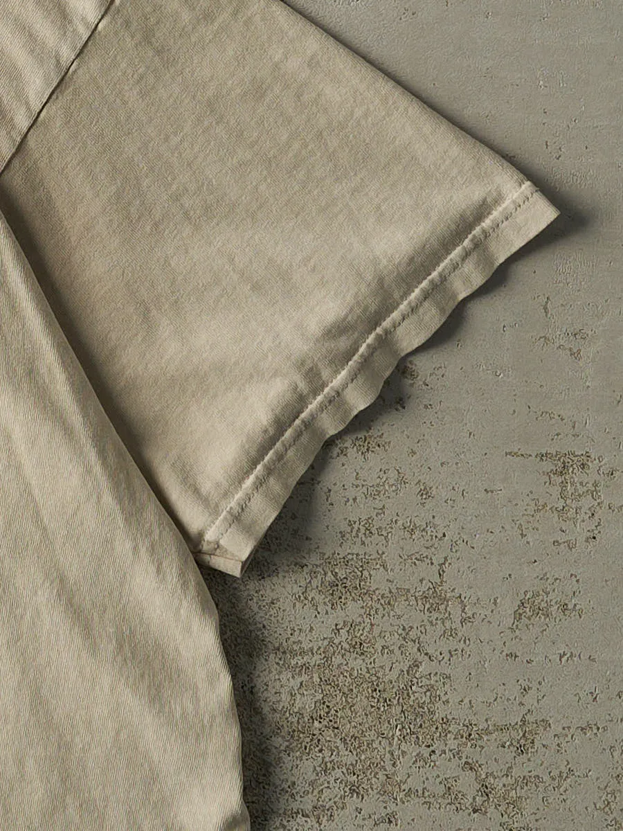 Vintage 90s Beige Nike Embroidered Tee (XL/XXL) sold by Rebalance Vintage product image thumbnail 3