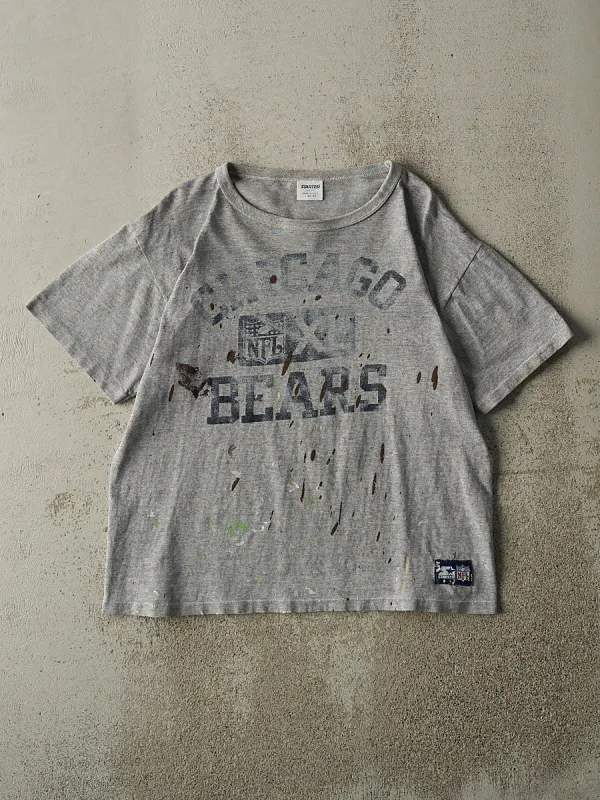 Vintage Y2K Grey Chicago Bears Tee (S/M) sold by Rebalance Vintage