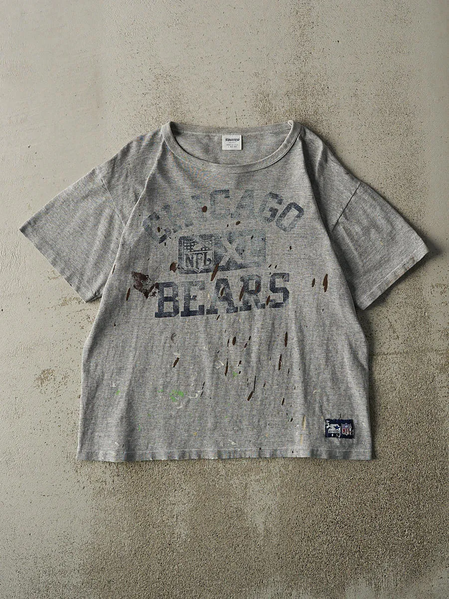 Vintage Y2K Grey Chicago Bears Tee (S/M) sold by Rebalance Vintage