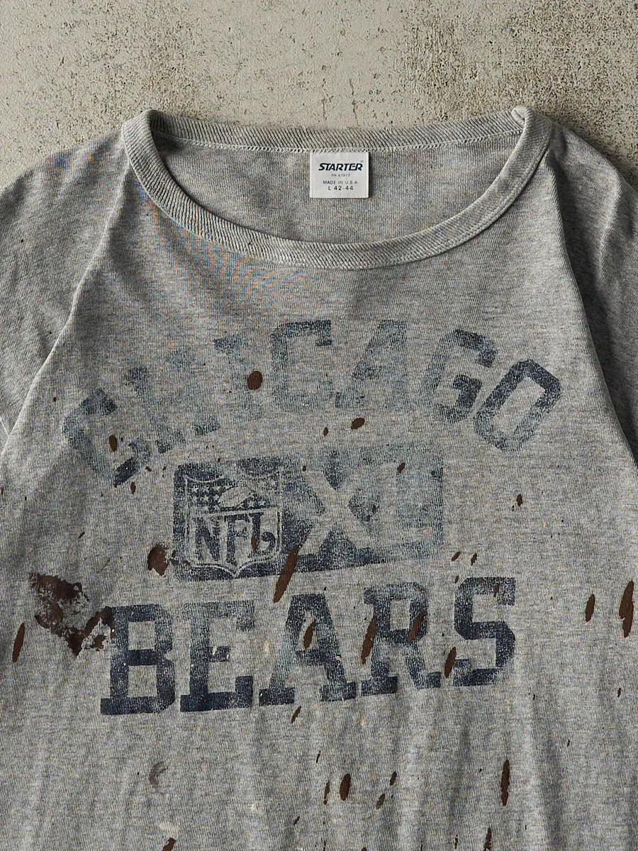 Vintage Y2K Grey Chicago Bears Tee (S/M) sold by Rebalance Vintage product image thumbnail 2