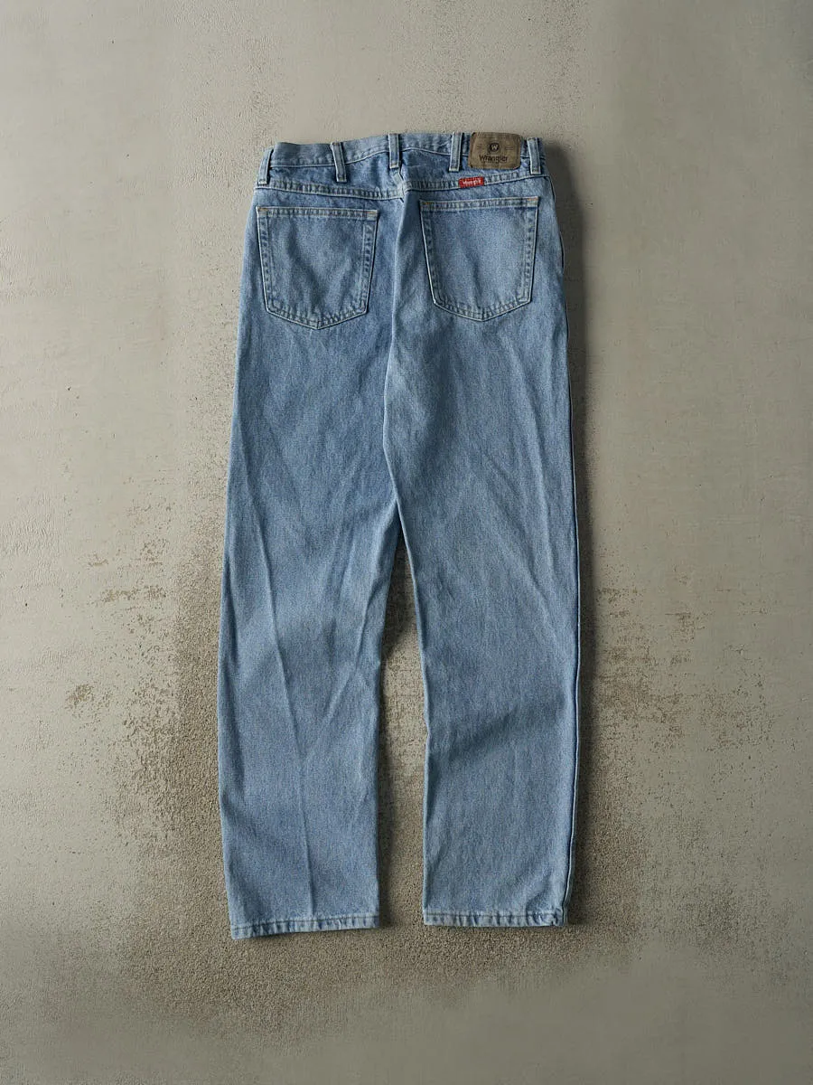 Vintage 90s Light Wash Wrangler Jeans (32x32) sold by Rebalance Vintage product image thumbnail 2