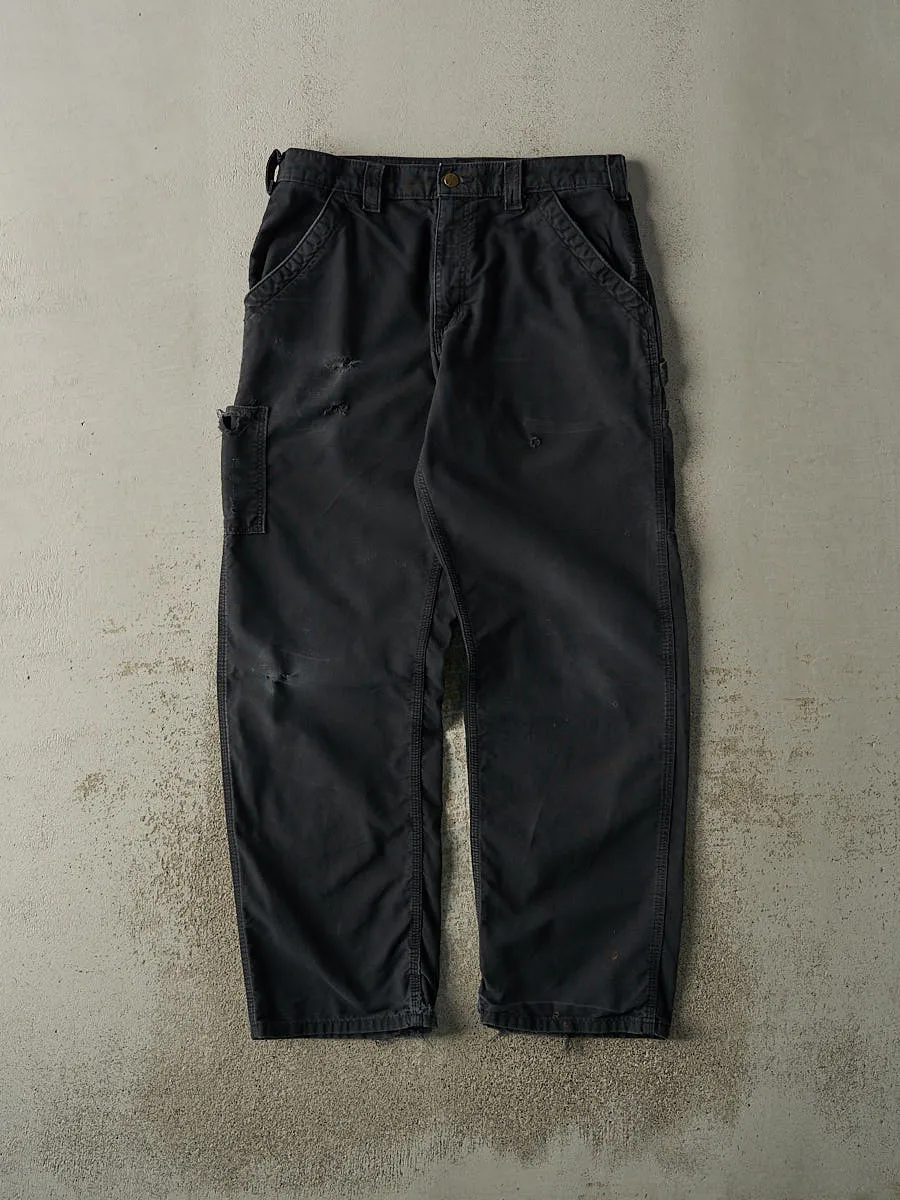 Vintage Y2K Black Carhartt Lightweight Carpenter Pants (33x30) sold by Rebalance Vintage
