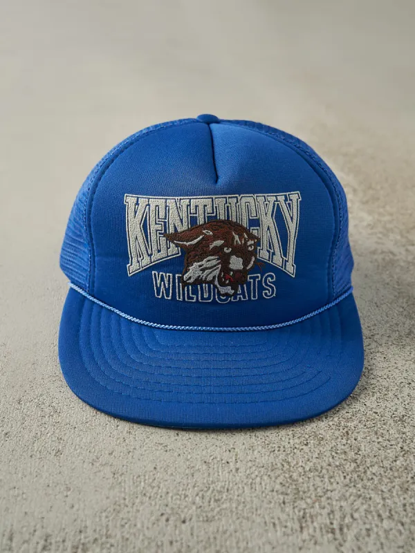 Vintage 90s Blue Kentucky Wildcats Foam Trucker Hat sold by Rebalance Vintage