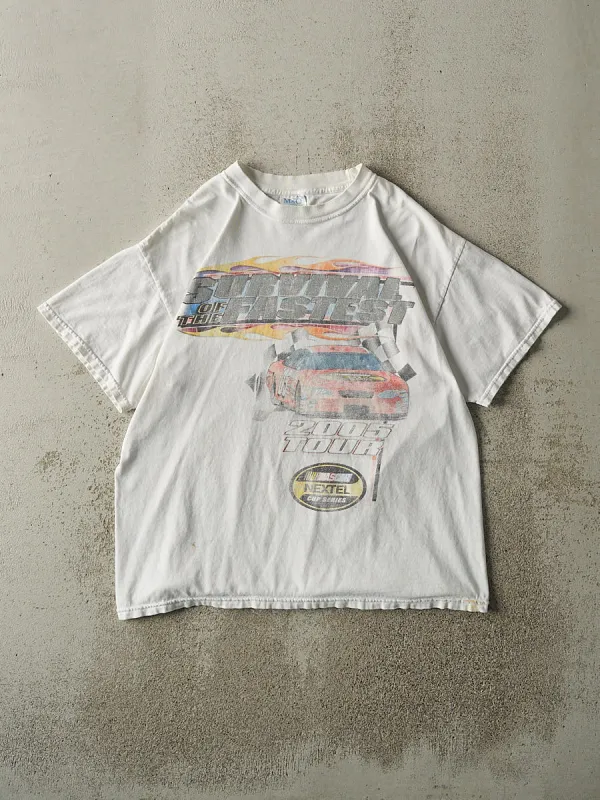 Vintage 05' White Nascar Nextel Cup Tee (M/L) sold by Rebalance Vintage