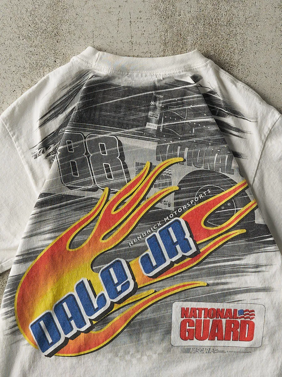 Vintage 08' White Dale Earnhardt Jr Nascar Racing Tee (S) sold by Rebalance Vintage product image thumbnail 4