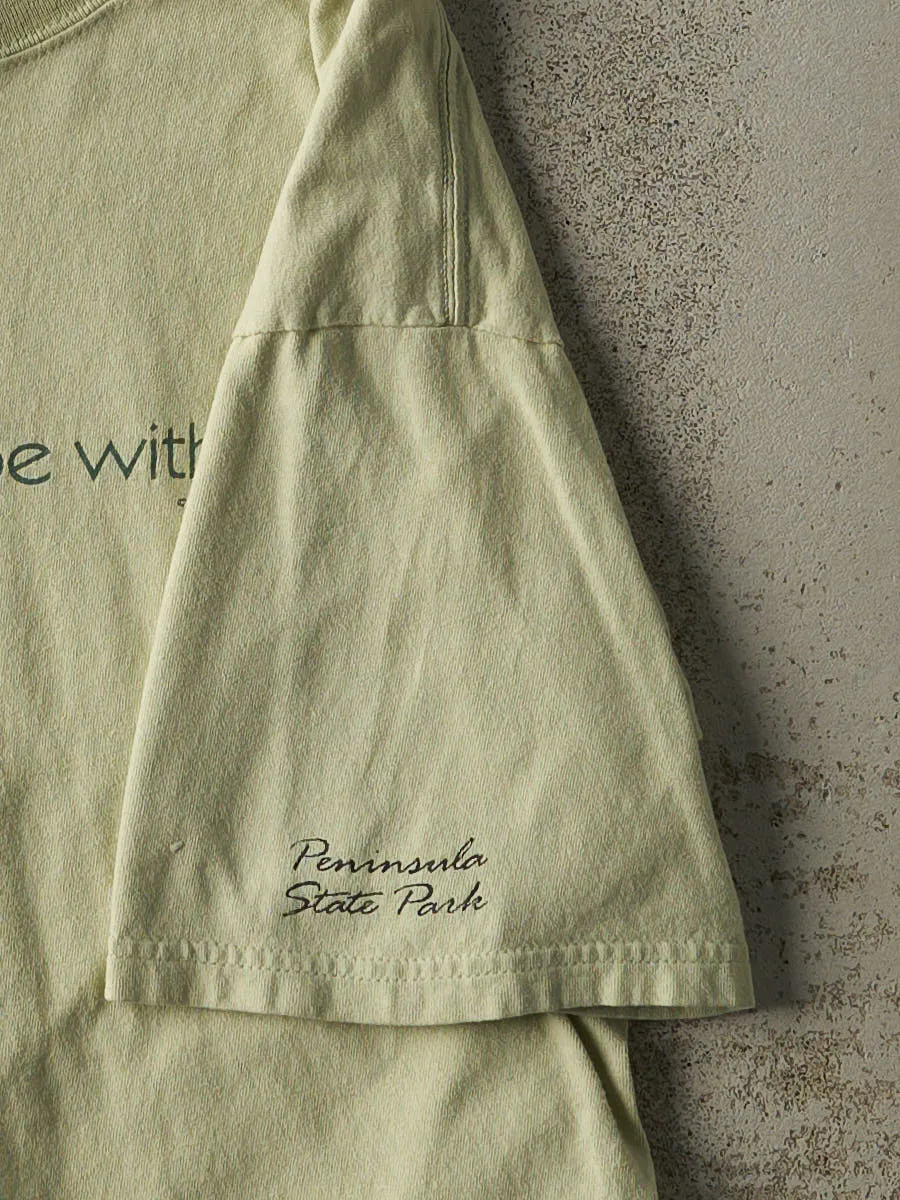 Vintage 00' Pistachio Green "May The Forest Be With You" Tee (M/L) sold by Rebalance Vintage product image thumbnail 3