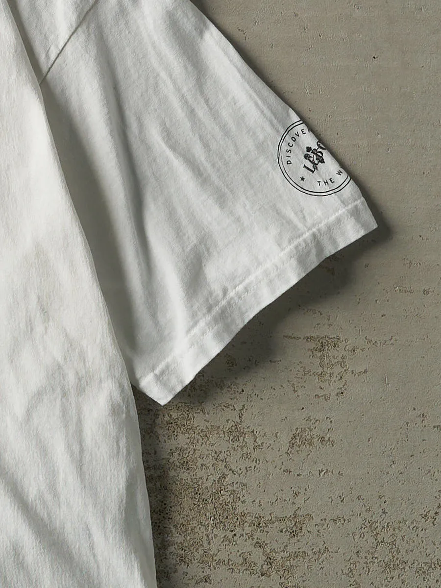 Vintage 94' White "Don't Say Goodbye" Loon Extinction Tee (XL) sold by Rebalance Vintage product image thumbnail 3