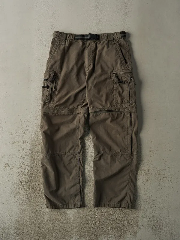 Vintage 90s Green BC Clothing Zip Off Cargo Pants (35x31) sold by Rebalance Vintage