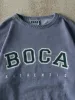 Vintage 90s Washed Blue Boca Crewneck (L/XL) sold by Rebalance Vintage