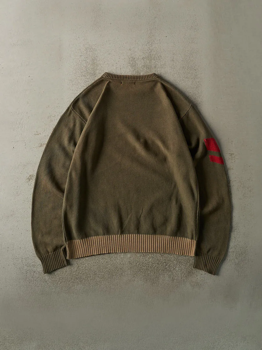 Vintage Y2K Brown Gap Knit Pullover (XL/XXL) sold by Rebalance Vintage product image thumbnail 2