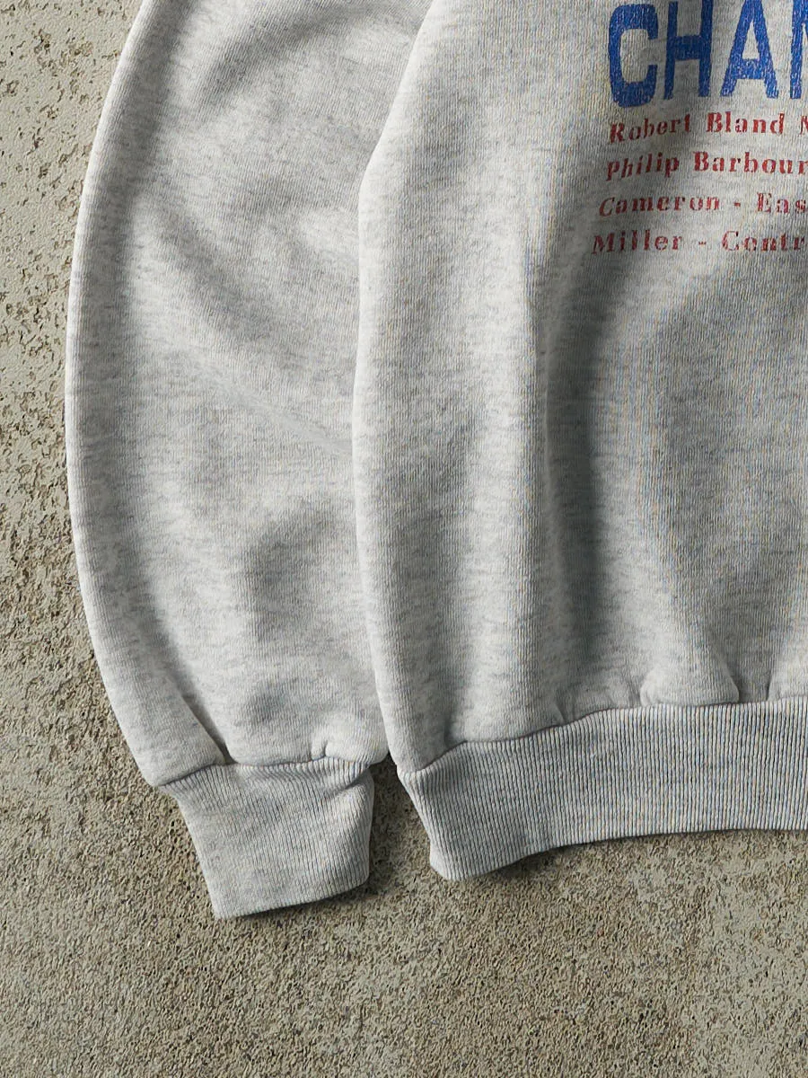 Vintage 92' Heather Grey Mason Dixon Wrestling Championships Crewneck (S/M) sold by Rebalance Vintage product image thumbnail 3