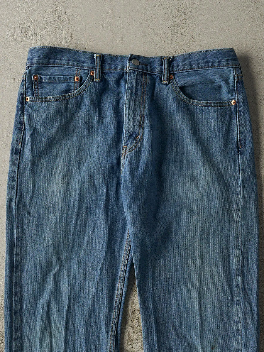 Vintage Y2K Mid Wash Levi's 505 Jeans (36x28.5) sold by Rebalance Vintage product image thumbnail 3