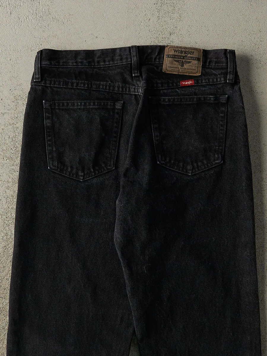 Vintage Y2K Black Wrangler Denim Pants (30x30) sold by Rebalance Vintage product image thumbnail 4