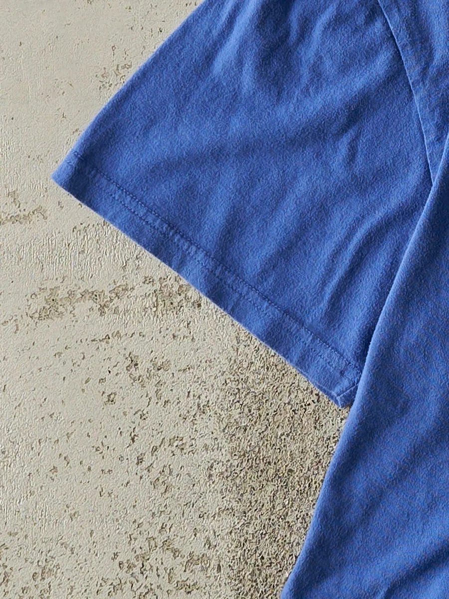 Vintage Y2K Blue Polo Ralph Lauren Embroidered Logo Tee (L) sold by Rebalance Vintage product image thumbnail 3