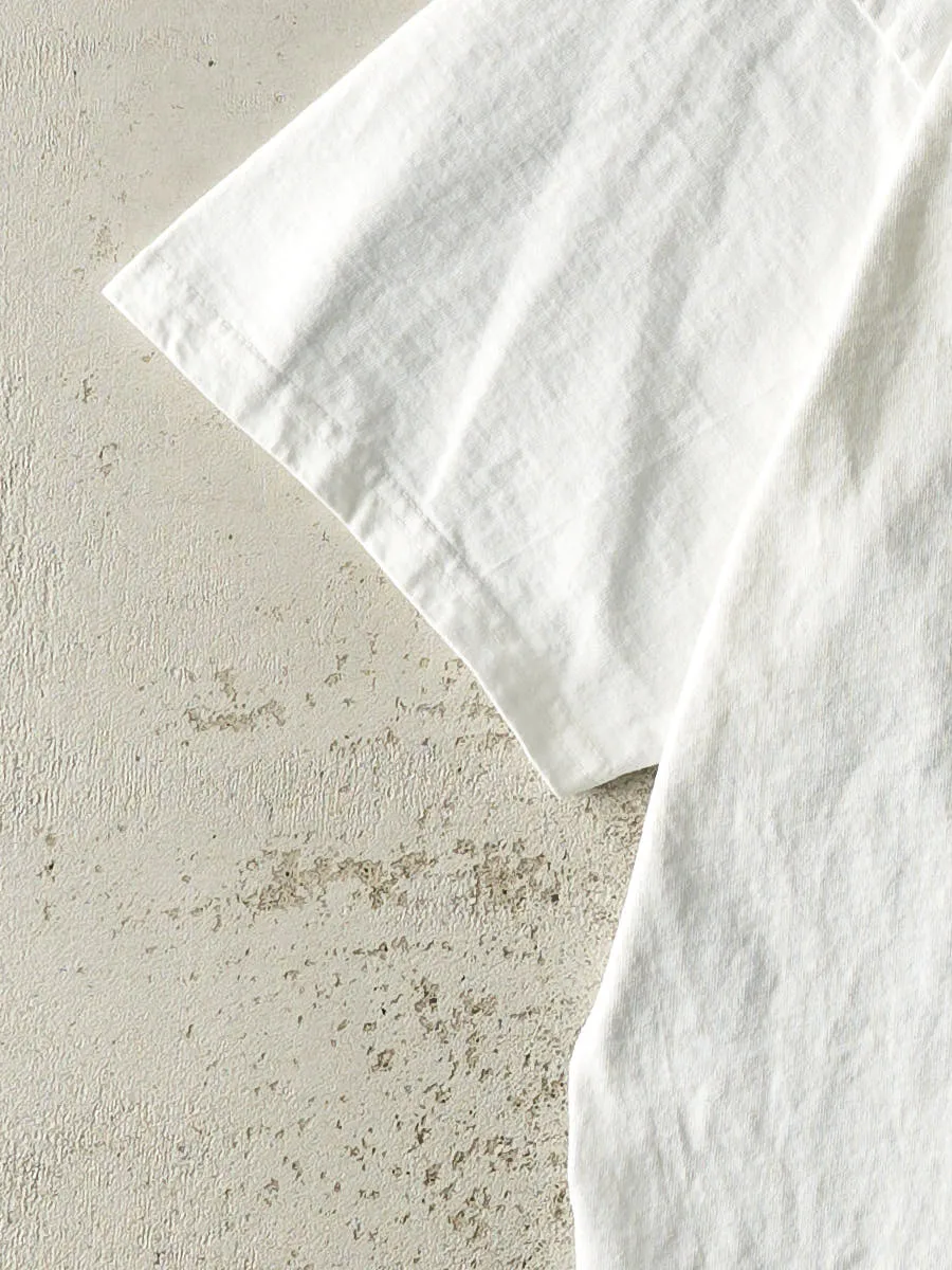 Vintage 89' White Hard Rock Cafe Calgary Puff Print Tee (L/XL) sold by Rebalance Vintage product image thumbnail 3