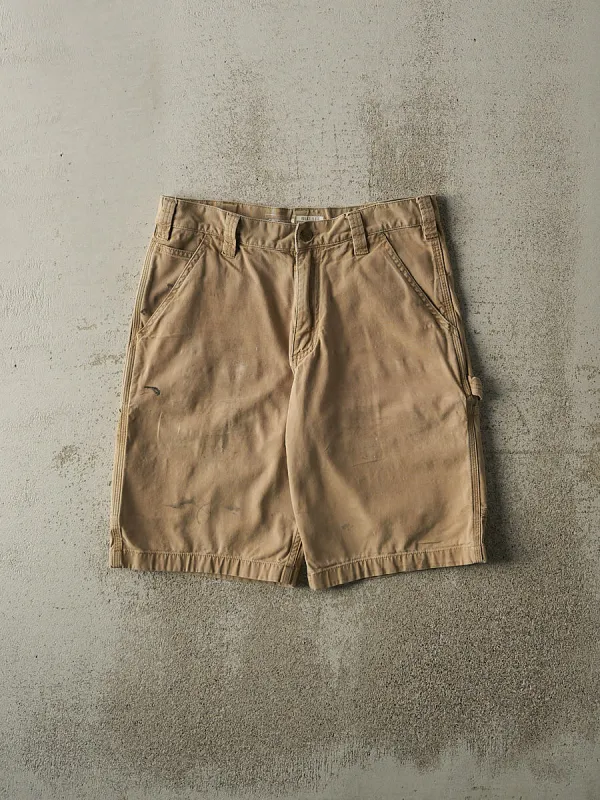 Vintage Y2K Beige Carhartt Carpenter Shorts (31.5x11) sold by Rebalance Vintage